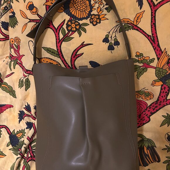 Leather Everlane Studio Bag Purse Olive Green - Picture 5 of 9